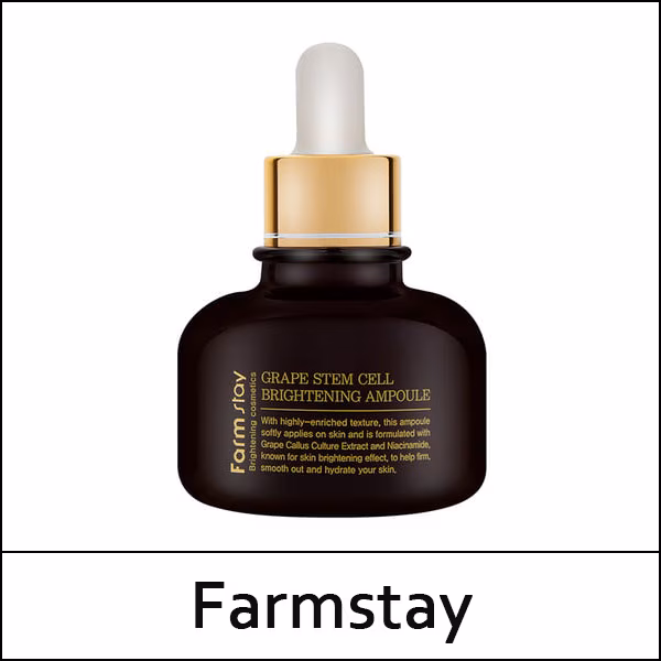 [Farmstay] (a) Grape Stem Cell Brightening Ampoule 30ml / Box / 9302(10) / 4,700 won(R) / S